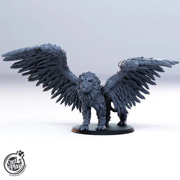 3D Printed Cast n Play Celestial Beast 28mm 32mm D&D (Online Only)