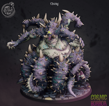 3D Printed Cast n Play Ctozag Cosmic Horrors 28mm 32mm D&D (Online Only)