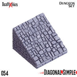 3D Printed Cast n Play Death x Tiles - Stairs Ramp Set 28mm 32mm D&D (Online Only)