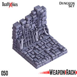 3D Printed Cast n Play Death x Tiles - Straight Walls Set 28mm 32mm D&D (Online Only)