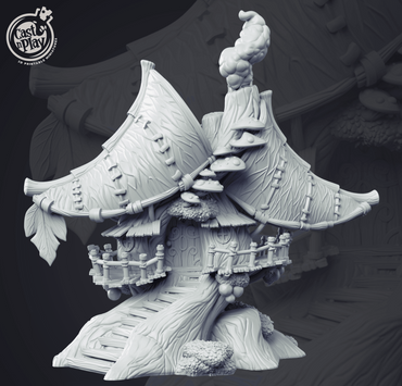 3D Printed Cast n Play Fairy House 28mm 32mm D&D (Online Only)