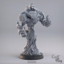 3D Printed Cast n Play Fire Elemental 28mm 32mm D&D (Online Only)