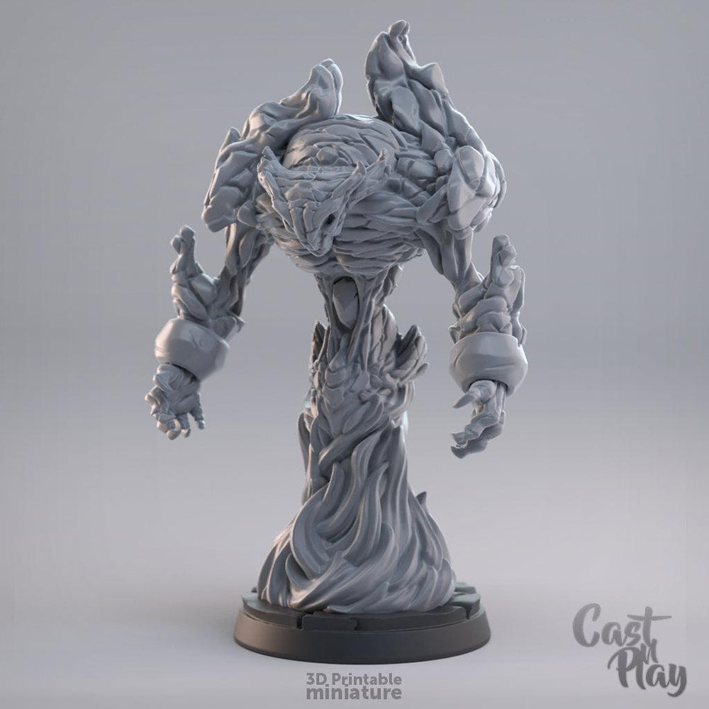 3D Printed Cast n Play Fire Elemental 28mm 32mm D&D (Online Only)