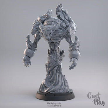 3D Printed Cast n Play Fire Elemental 28mm 32mm D&D (Online Only)