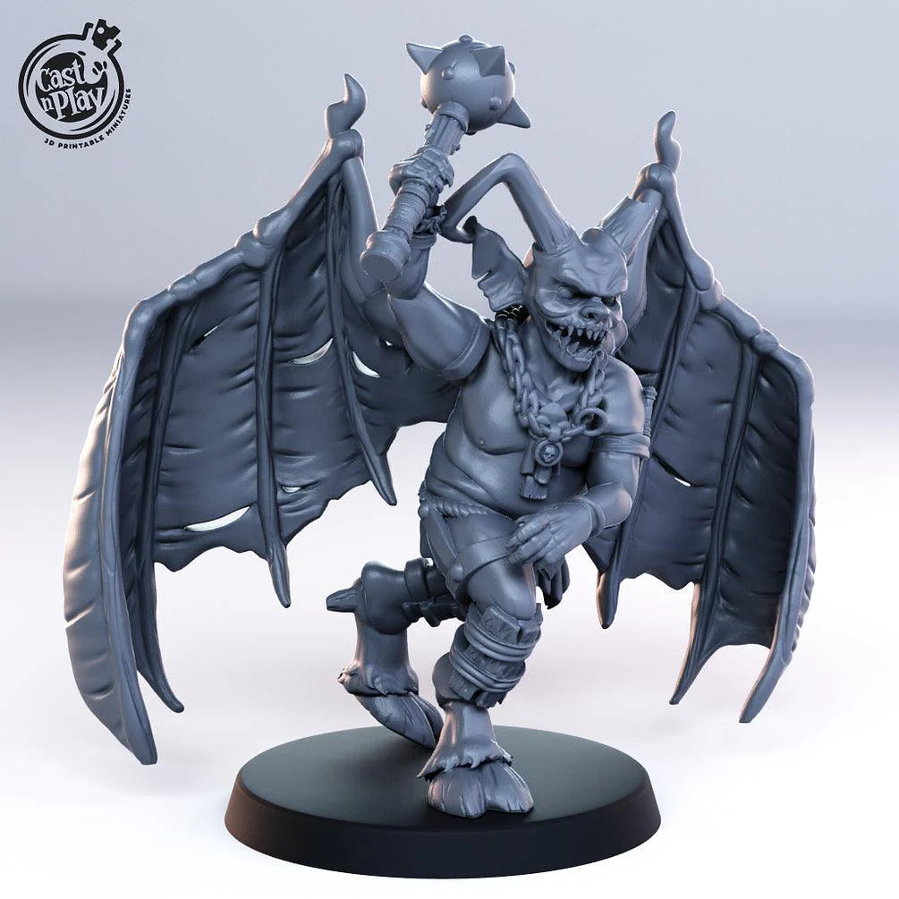 3D Printed Cast n Play Flying Minion 28mm 32mm D&D (Online Only)