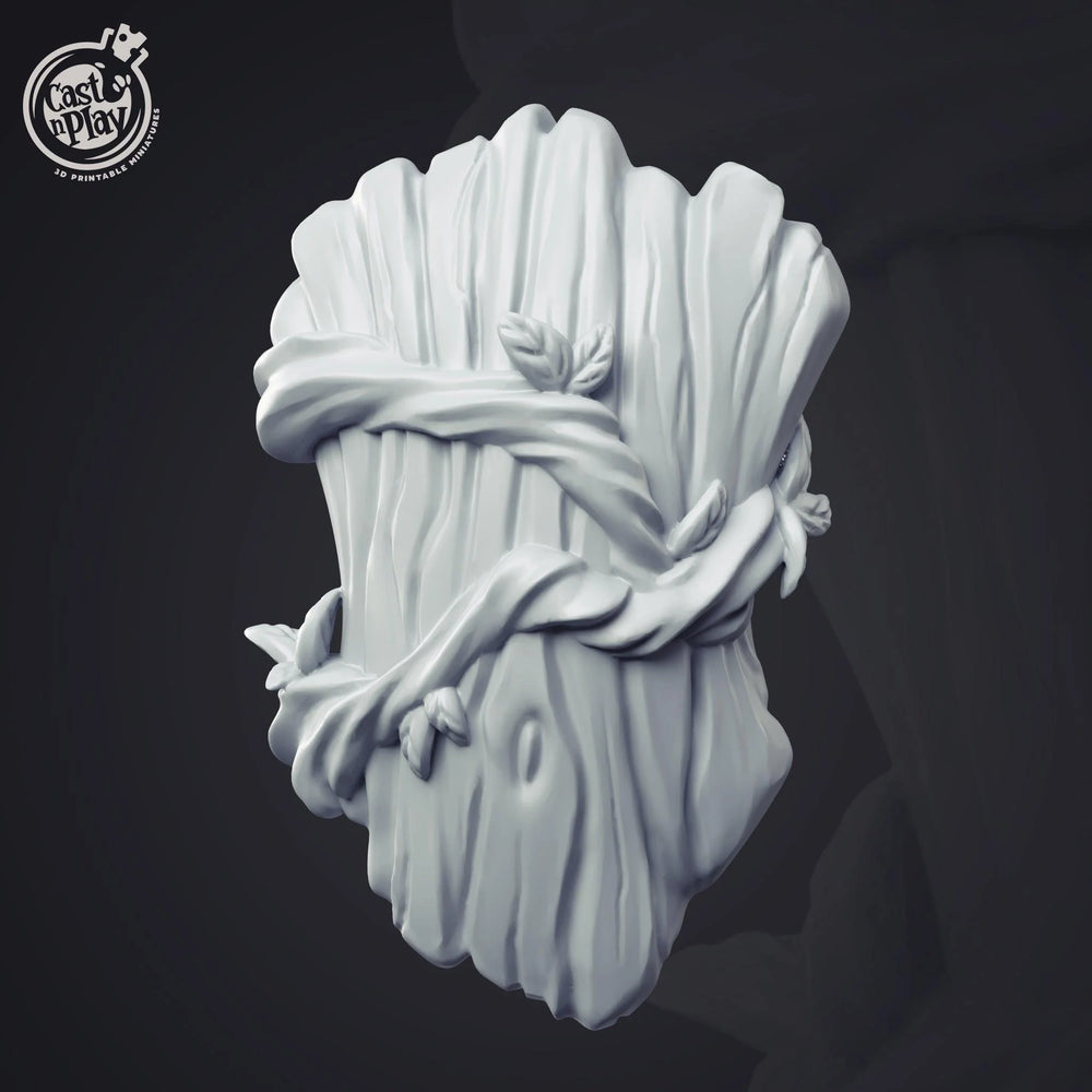 3D Printed Cast n Play Forest Creature Shield 28mm 32mm D&D (Online Only)