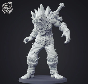 3D Printed Cast n Play Frost Giant 28mm 32mm D&D (Online Only)