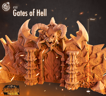 3D Printed Cast n Play Gates of Hell Depths of Hell 28mm 32mm D&D (Online Only)
