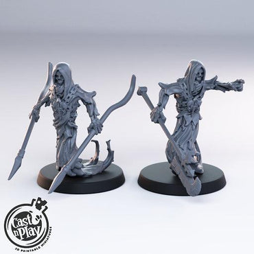 3D Printed Cast n Play Ghosts 28mm 32mm D&D (Online Only)