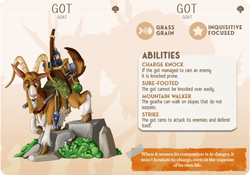 3D Printed Cast n Play Got - Goat Companions 28mm 32mm D&D (Online Only)