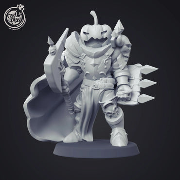 3D Printed Cast n Play Halloween Warrior 28mm 32mm D&D (Online Only)