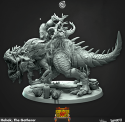 3D Printed Cast n Play Hehak The Gatherer Saurus Rovers Set 28mm 32mm D&D (Online Only)