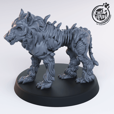 3D Printed Cast n Play Hellhound 28mm 32mm D&D (Online Only)