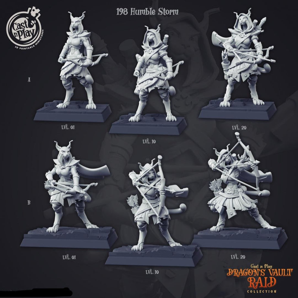 3D Printed Cast n Play Humble Storm Dragon's Hoard 28mm 32mm D&D (Online Only)