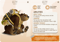 3D Printed Cast n Play Izzy - The Grizzly Bear Companions 28mm 32mm D&D (Online Only)