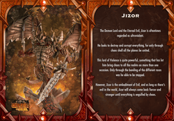 3D Printed Cast n Play Jizor Depths of Hell 28 32mm D&D (Online Only)