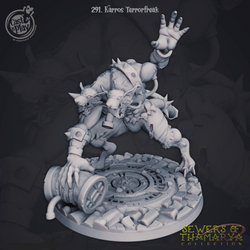 3D Printed Cast n Play Karros Terrorfreak Sewers of Thamarya 28mm 32mm D&D (Online Only)