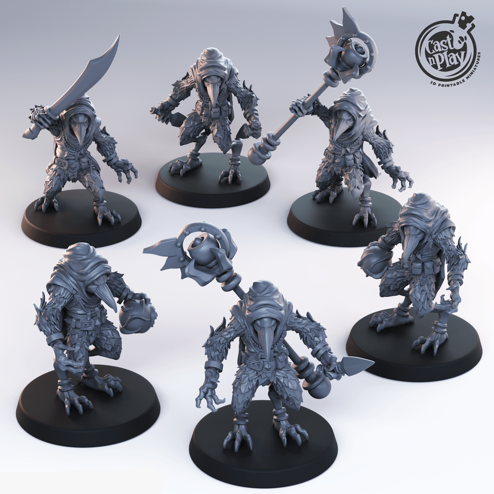 3D Printed Cast n Play Kenkus 28mm 32mm D&D (Online Only)