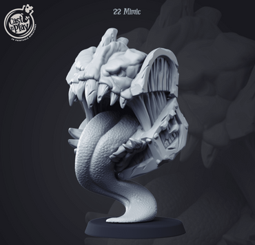 3D Printed Cast n Play Mimic 28mm 32mm D&D (Online Only)