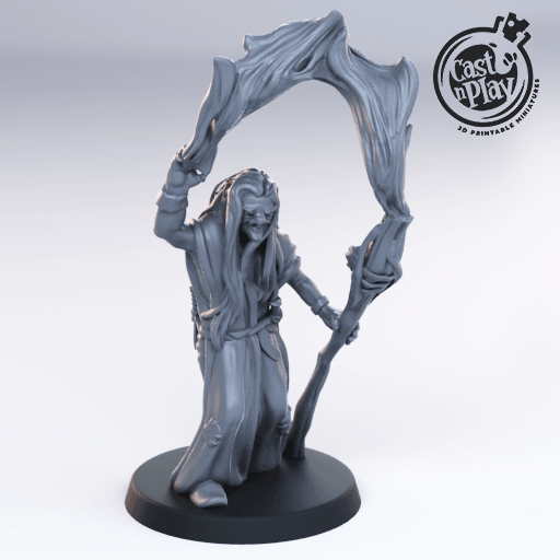 3D Printed Cast n Play Monster - Dryad Hag 1 & Slim Hag 28mm 32mm D&D (Online Only)
