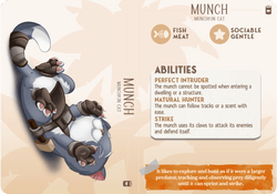3D Printed Cast n Play Munch - Munchkin Cat Companions 28mm 32mm D&D (Online Only)