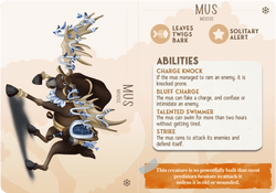 3D Printed Cast n Play Mus - The Moose Companions 28mm 32mm D&D (Online Only)