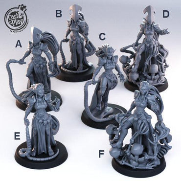 3D Printed Cast n Play Necromancers Set 28mm 32mm D&D (Online Only)