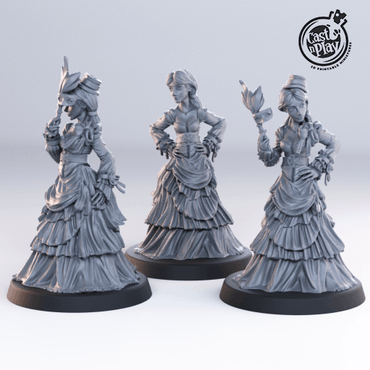 3D Printed Cast n Play - Noble Female 28mm 32mm D&D (Online Only)