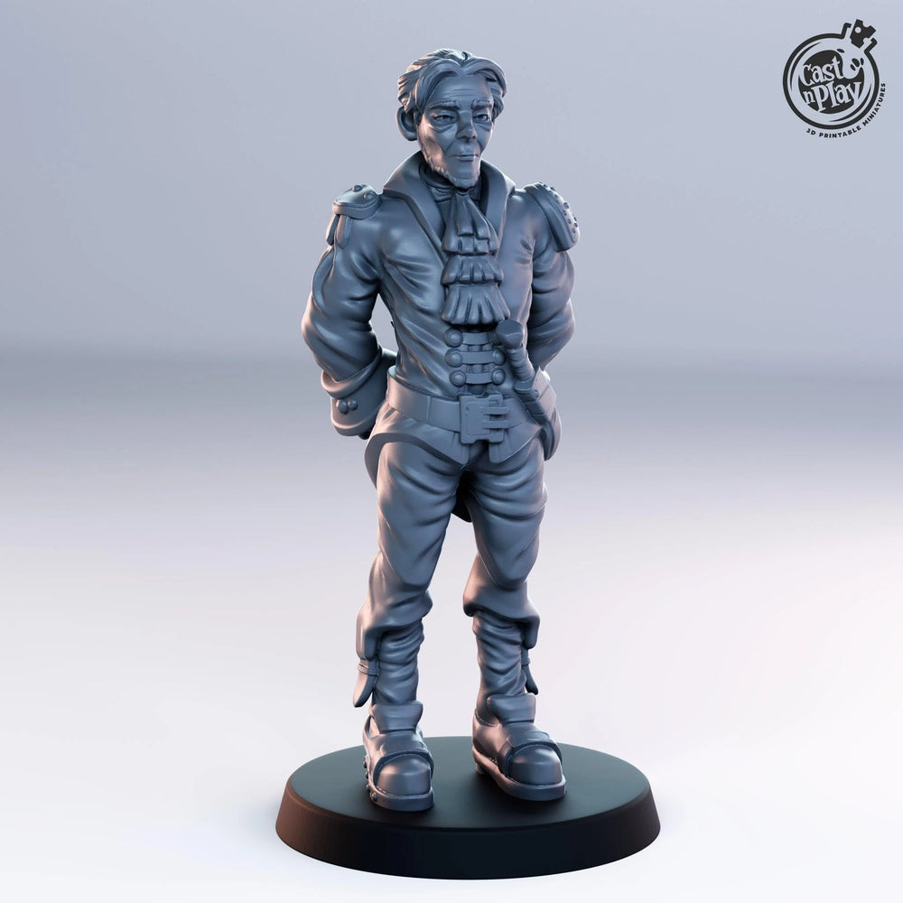 3D Printed Cast n Play Noble Male 28mm 32mm D&D (Online Only)