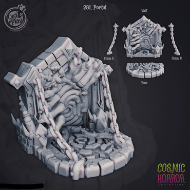 3D Printed Cast n Play Portal Cosmic Horrors 28mm 32mm D&D (Online Only)