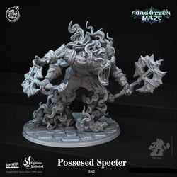 3D Printed Cast n Play Posessed Specter Forgotten Maze 28mm 32mm D&D (Online Only)