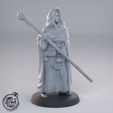3D Printed Cast n Play - Raistlin 28mm 32mm D&D (Online Only)