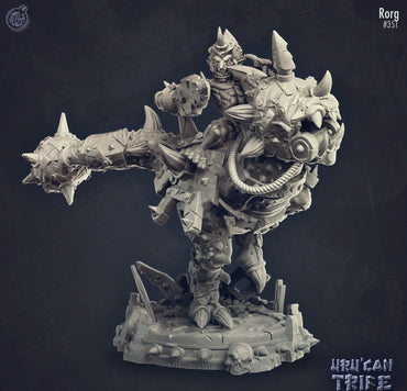 3D Printed Cast n Play Rorg Uru'Can Tribe 28mm 32mm D&D (Online Only)