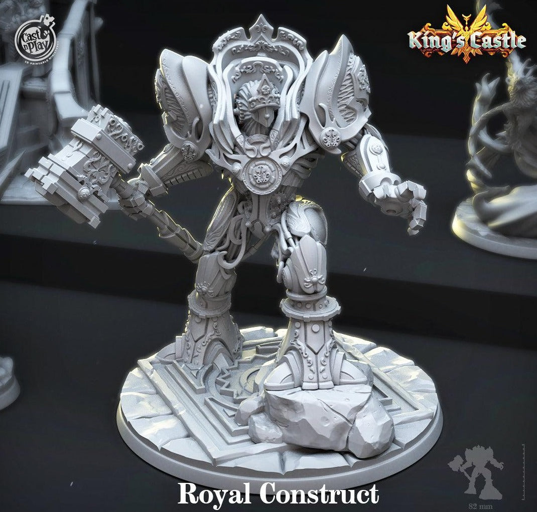 3D Printed Cast n Play Royal Construct King's Castle 28mm 32mm D&D (Online Only)