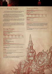 3D Printed Cast n Play Scourge Templars Church of Wrath 28mm 32mm D&D (Online Only)