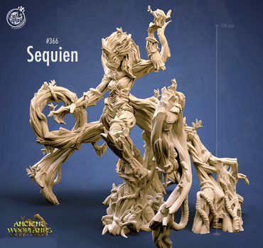 3D Printed Cast n Play Sequien Ancient Woodlands - 28mm 32mm D&D (Online Only)