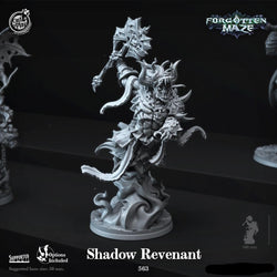 3D Printed Cast n Play Shadow Revenant Forgotten Maze 28mm 32mm D&D (Online Only)