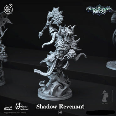 3D Printed Cast n Play Shadow Revenant Forgotten Maze 28mm 32mm D&D (Online Only)