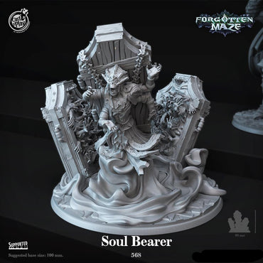 3D Printed Cast n Play Soul Bearer Forgotten Maze 28mm 32mm D&D (Online Only)