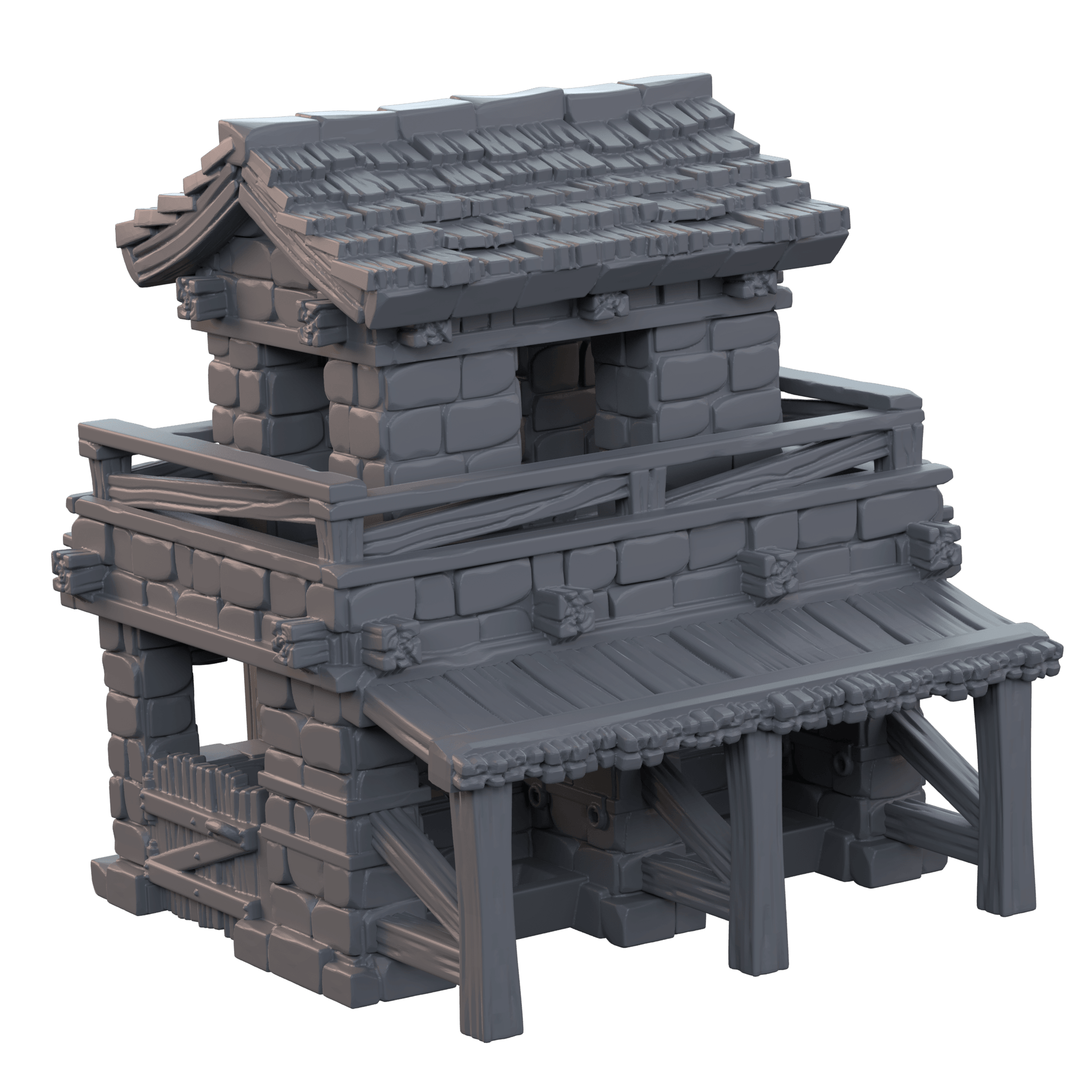 3D Printed Cast n Play Stable Townsfolk 28mm 32mm D&D (Online Only)