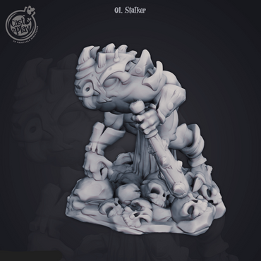 3D Printed Cast n Play Stalker 28mm 32mm D&D (Online Only)