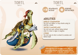 3D Printed Cast n Play Tortl - Turtle Companions 28mm 32mm D&D (Online Only)