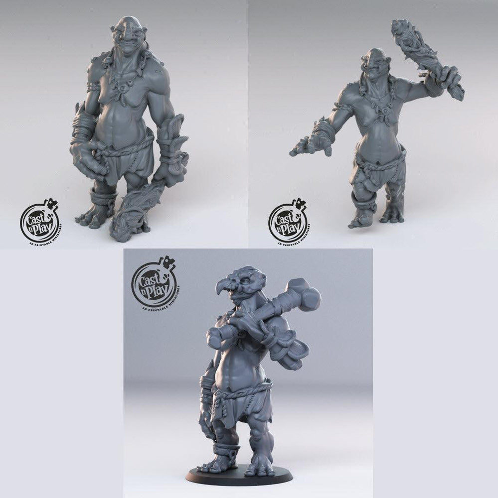 3D Printed Cast n Play Trolls 28mm 32mm D&D (Online Only)