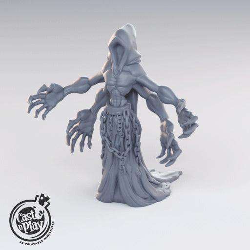 3D Printed Cast n Play Undead Spirits 28mm 32mm D&D (Online Only)