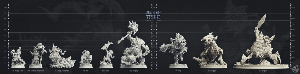 3D Printed Cast n Play Uru-Can Watchtower UruCan Tribe 28mm 32mm D&D (Online Only)