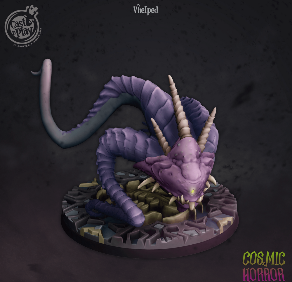 3D Printed Cast n Play Vhelped Cosmic Horrors 28mm 32mm D&D (Online Only)