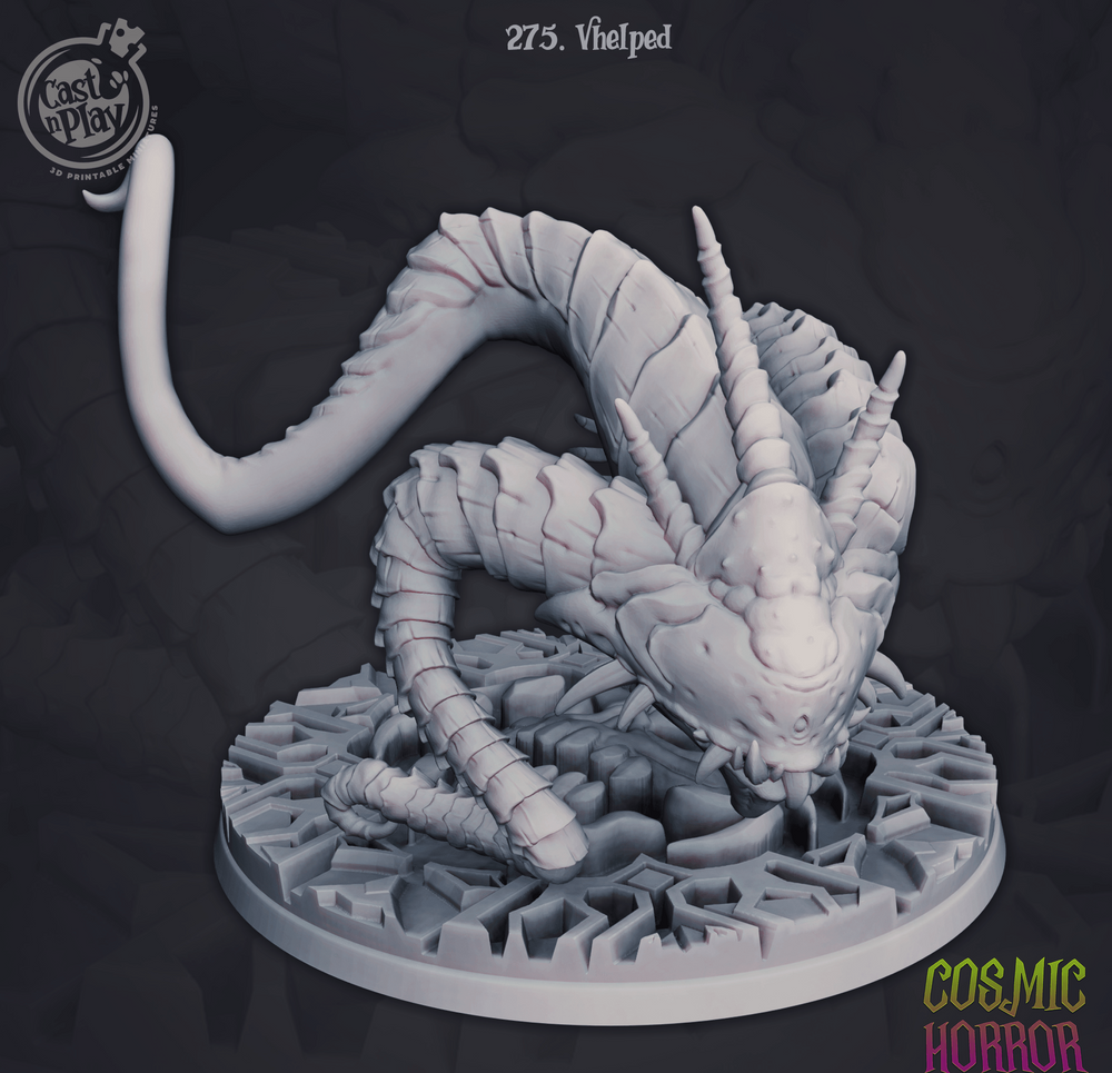 3D Printed Cast n Play Vhelped Cosmic Horrors 28mm 32mm D&D (Online Only)