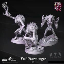 3D Printed Cast n Play Void Fearmonger Fear the Void 28mm 32mm D&D (Online Only)
