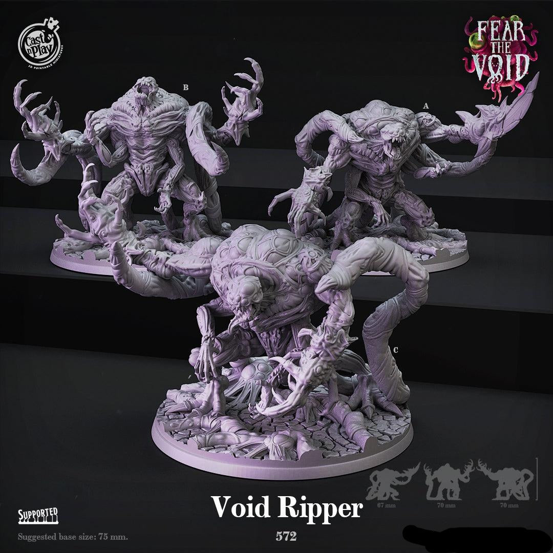 3D Printed Cast n Play Void Ripper Fear the Void 28mm 32mm D&D (Online Only)