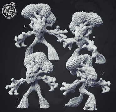 3D Printed Cast n Play - Young Ents Set 28mm 32mm D&D (Online Only)